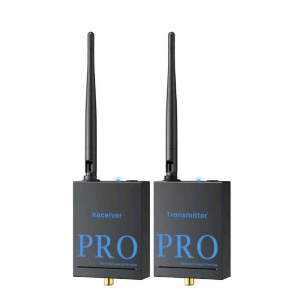1mii 2.4GHz Wireless Audio Transmitter Receiver 1 TX+1 RX HiFi Audio Open Box